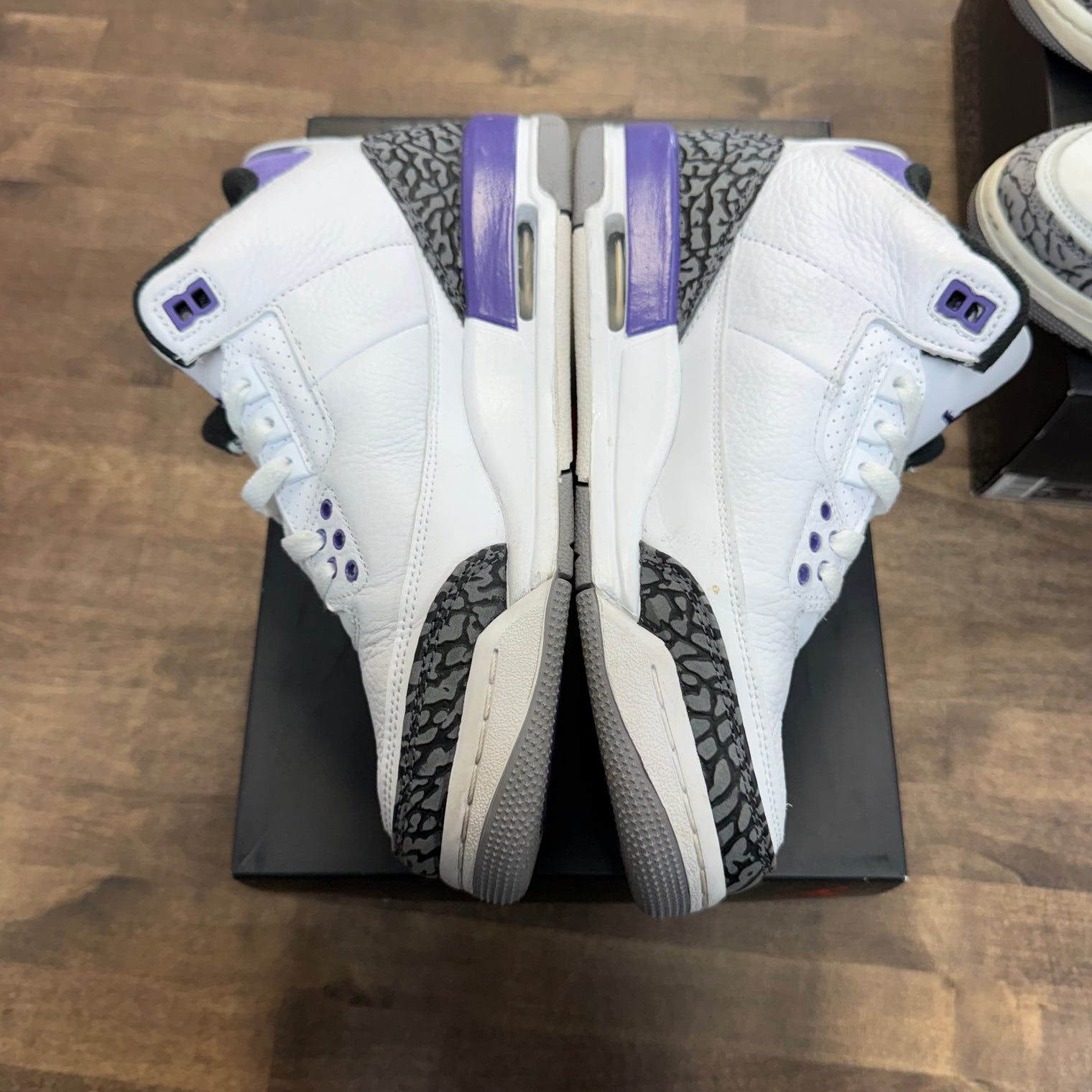 Dark Iris Jordan 3 Retro (USED)