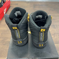 (GS) Black Taxi Jordan 12 (USED,No Box)