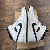 White Black Jordan 1 Mid (USED, No Box)