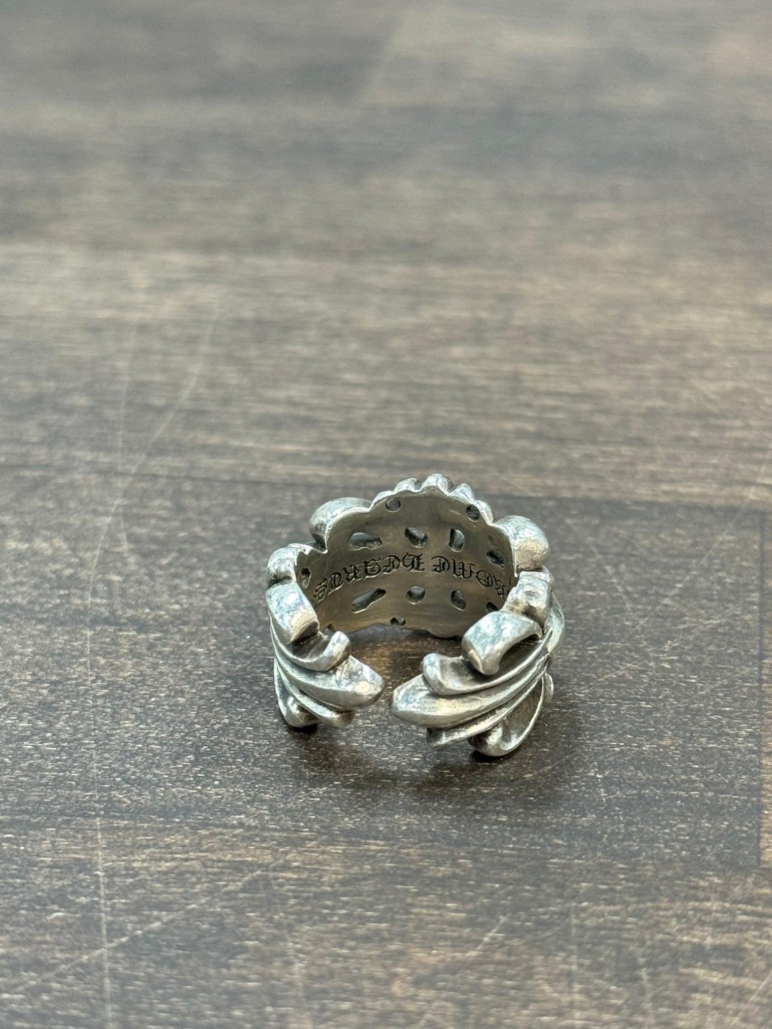 Size 6 | Chrome Hearts Double Floral Ring (USED)