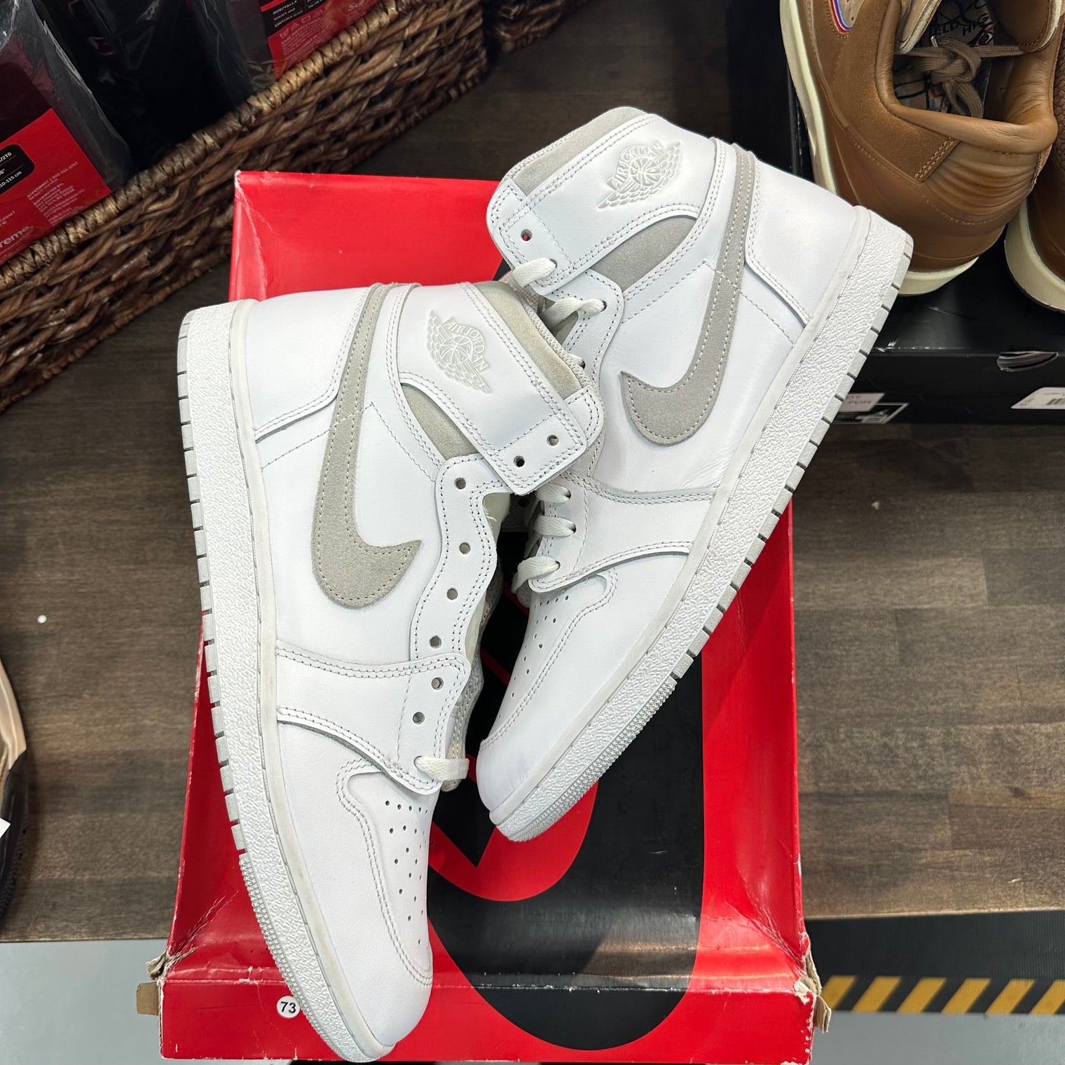 Neutral Grey Jordan 1 High 85 (USED)