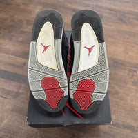 Black Canvas Jordan 4 Retro SE (USED)