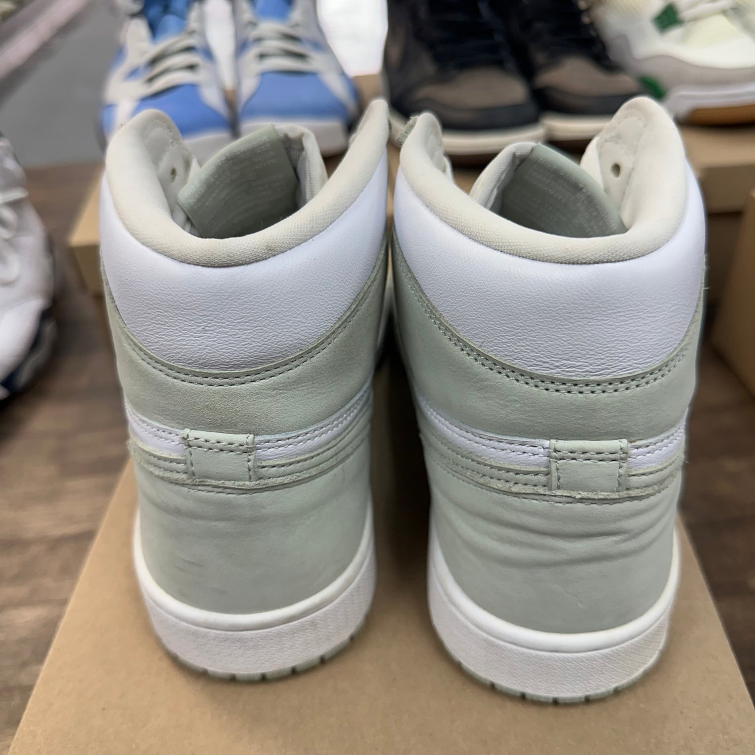 (W) Seafoam Jordan 1 High (USED,No Box)