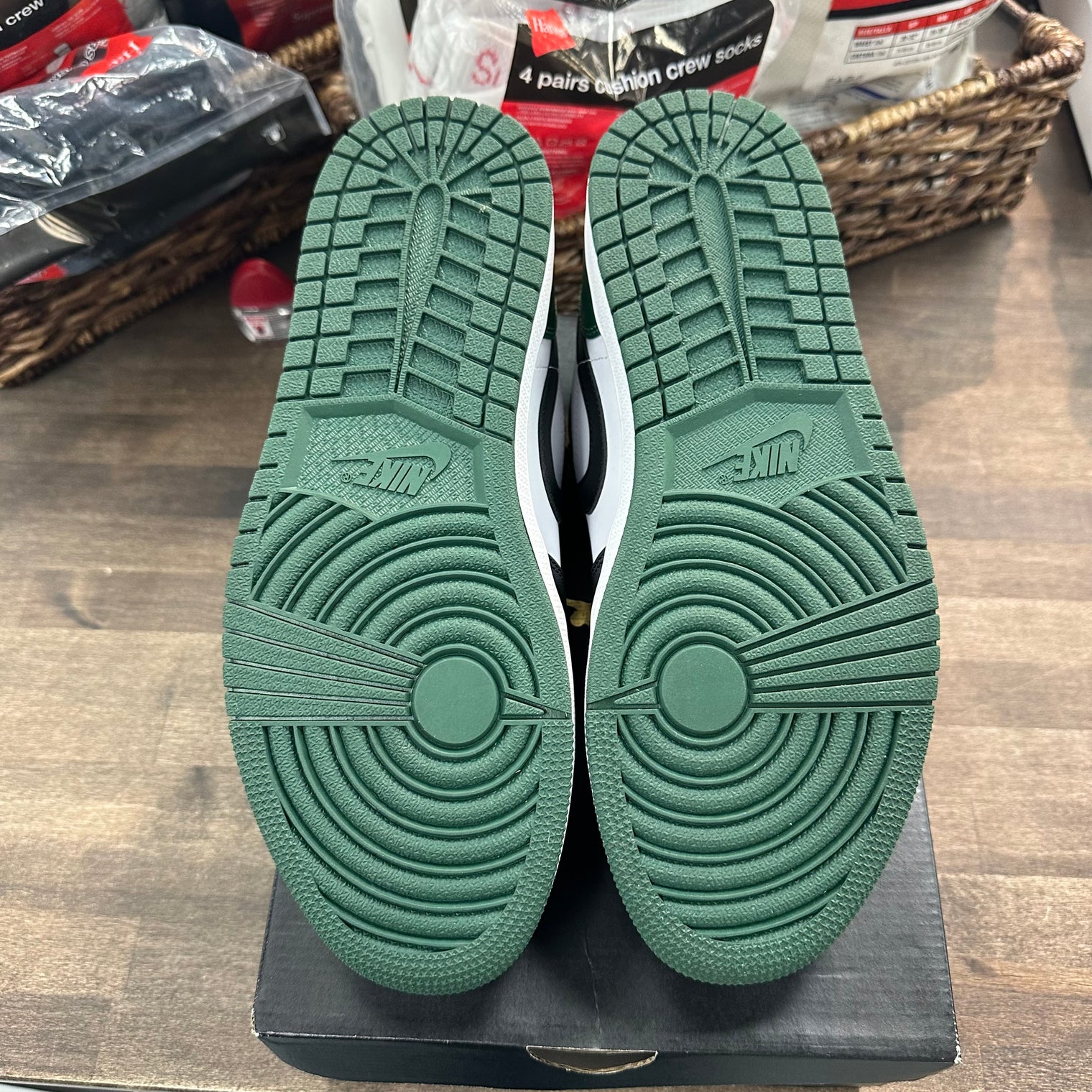 Green Toe Jordan 1 Low (USED)