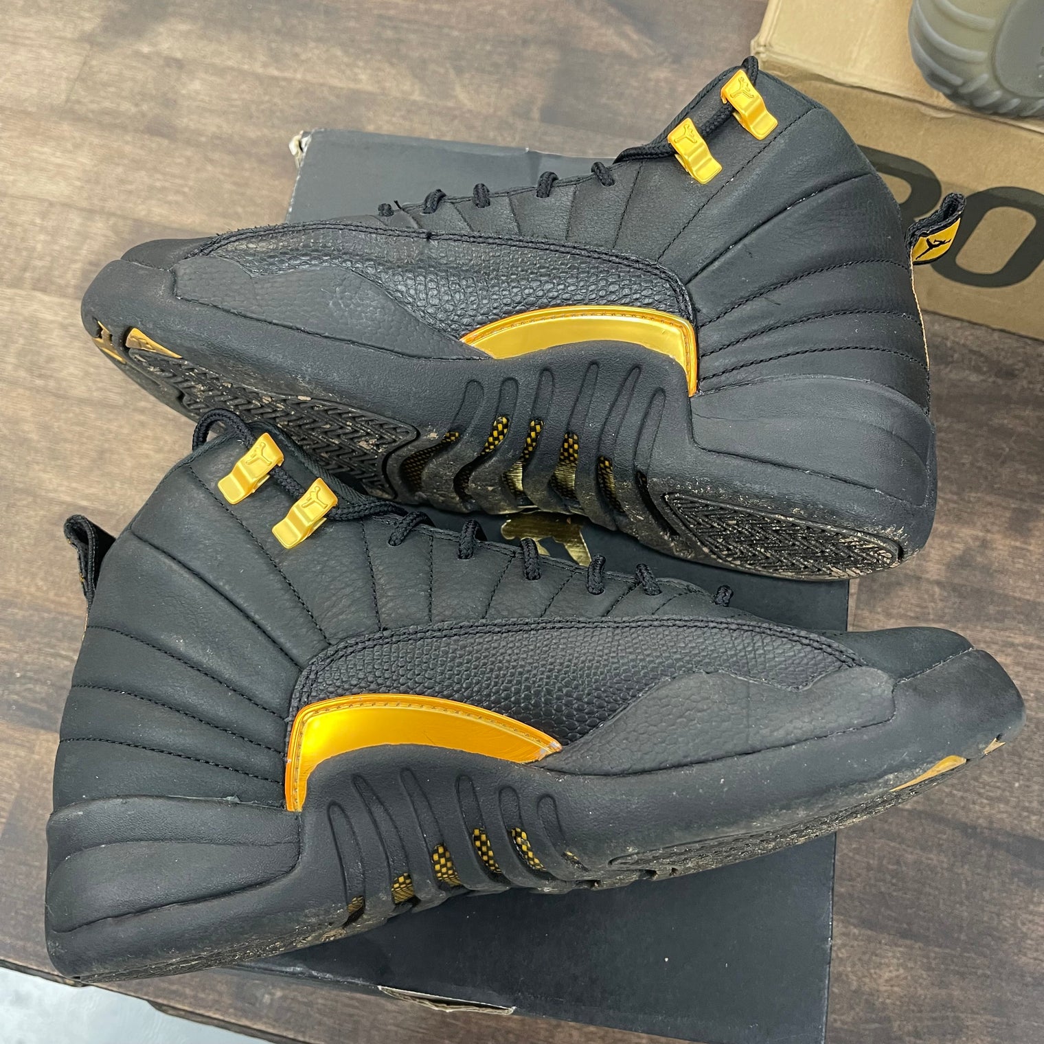 Black Taxi Jordan 12 (GS) (USED)