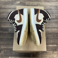 Brown Basalt Oatmeal Jordan 1 Mid SE (W) (USED, No Box)
