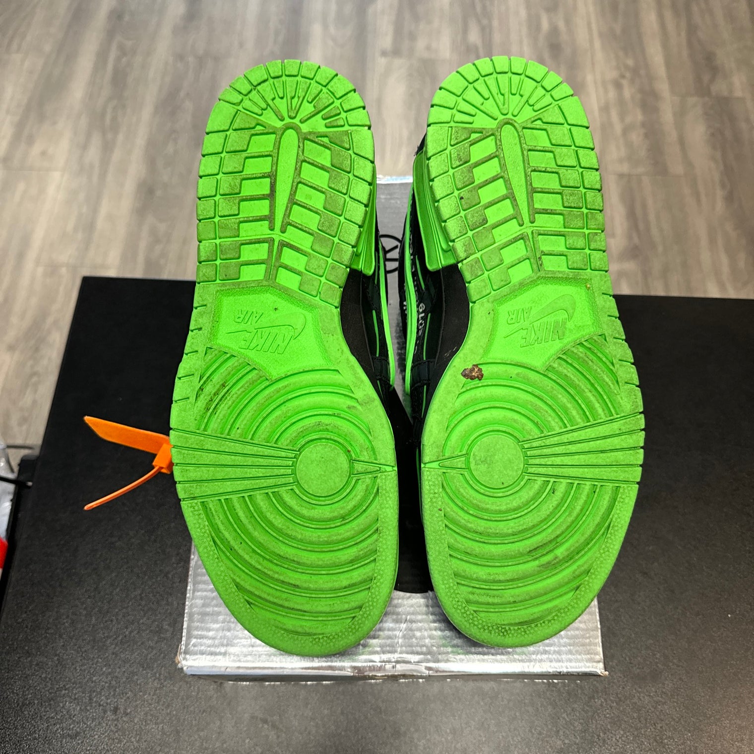 Green Strike Off-White Nike Air Rubber Dunk (USED)