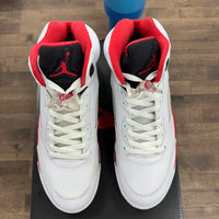 Fire Red Black Tongue Jordan 5 Retro (2025) (Used)