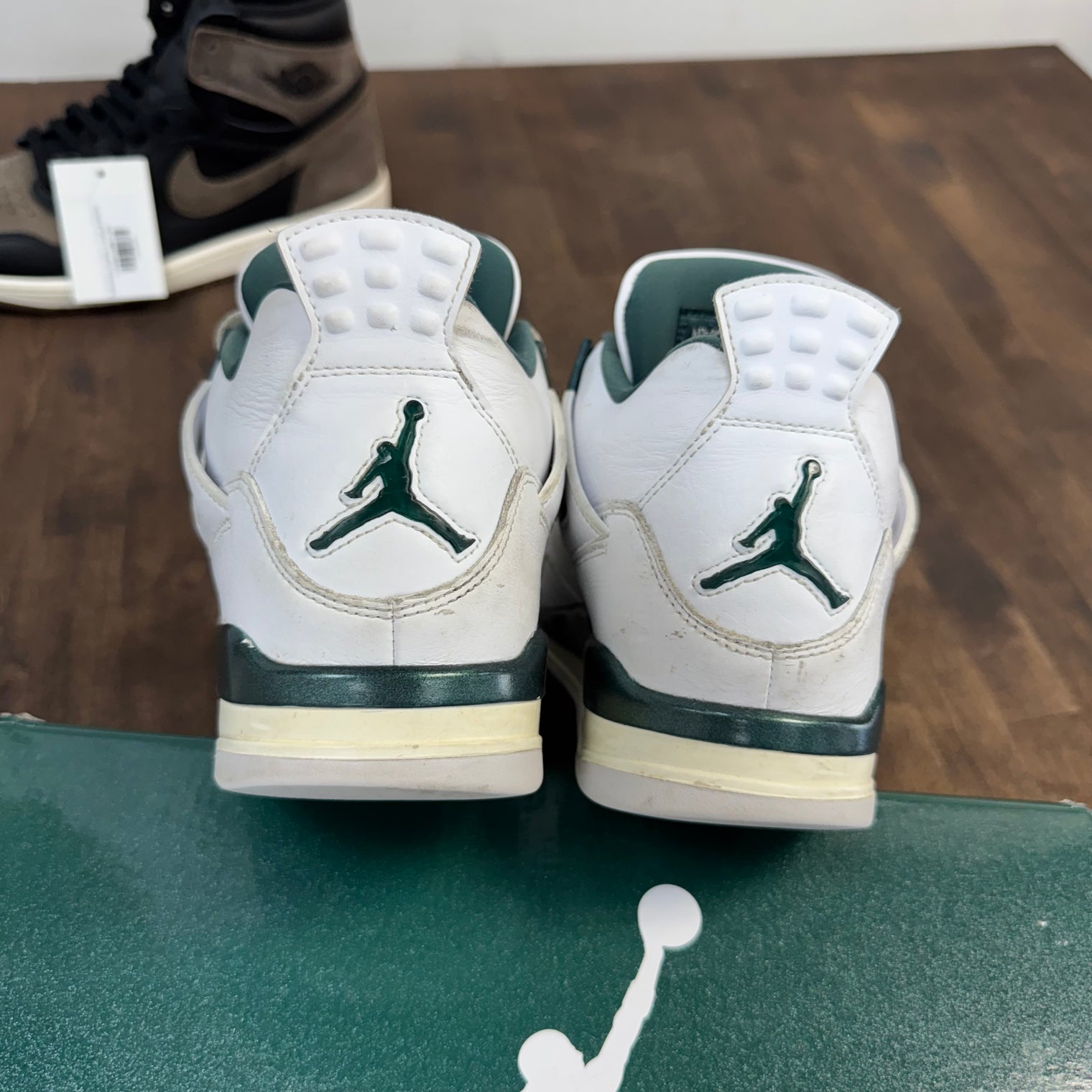 Oxidized Green Jordan 4 Retro (USED)