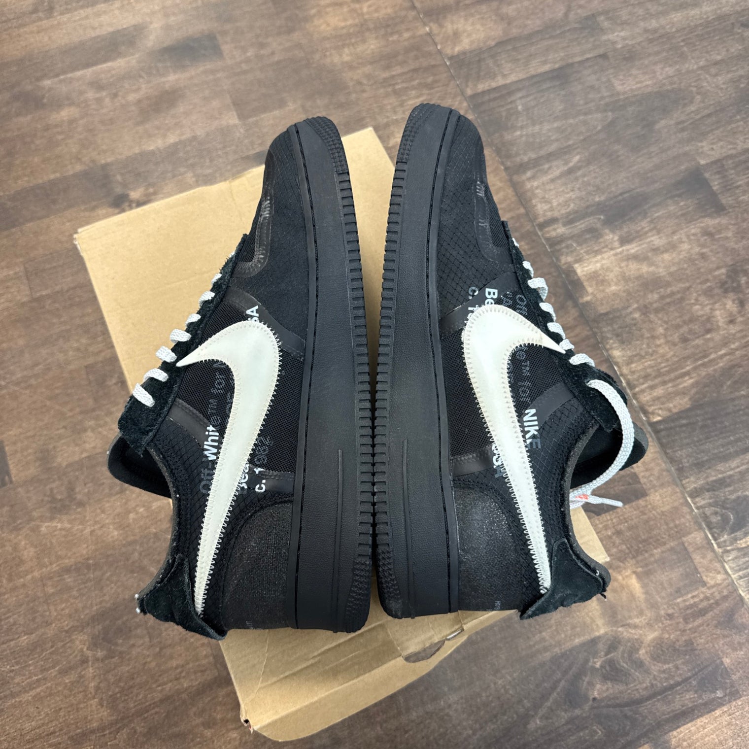 Black Off-White The Ten Nike Air Force 1 (USED)