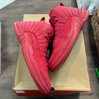 Red Suede Jordan 12 (USED)