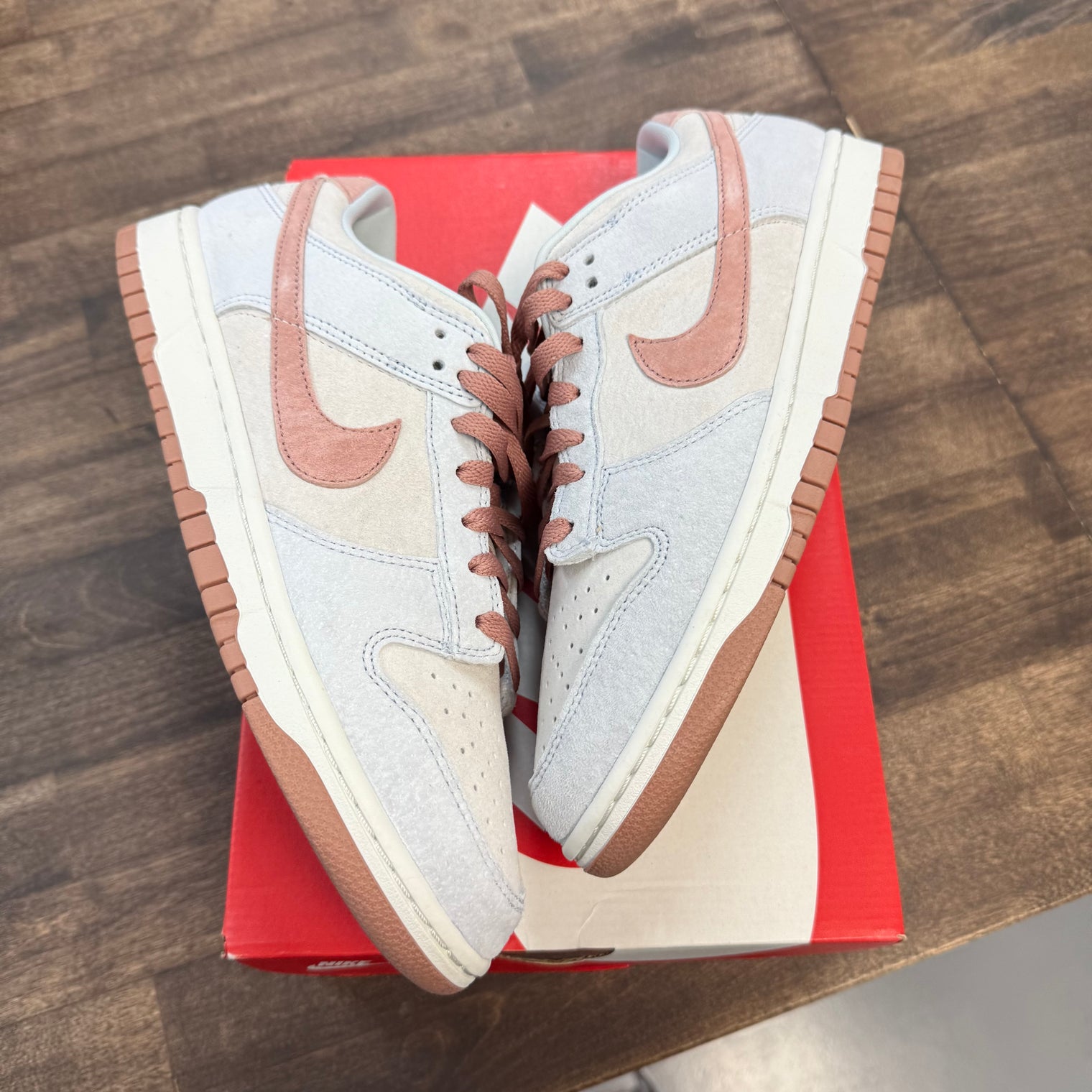 Fossil Rose Nike Dunk Low (USED)