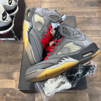 Off-White Muslin Jordan 5 Retro (USED)
