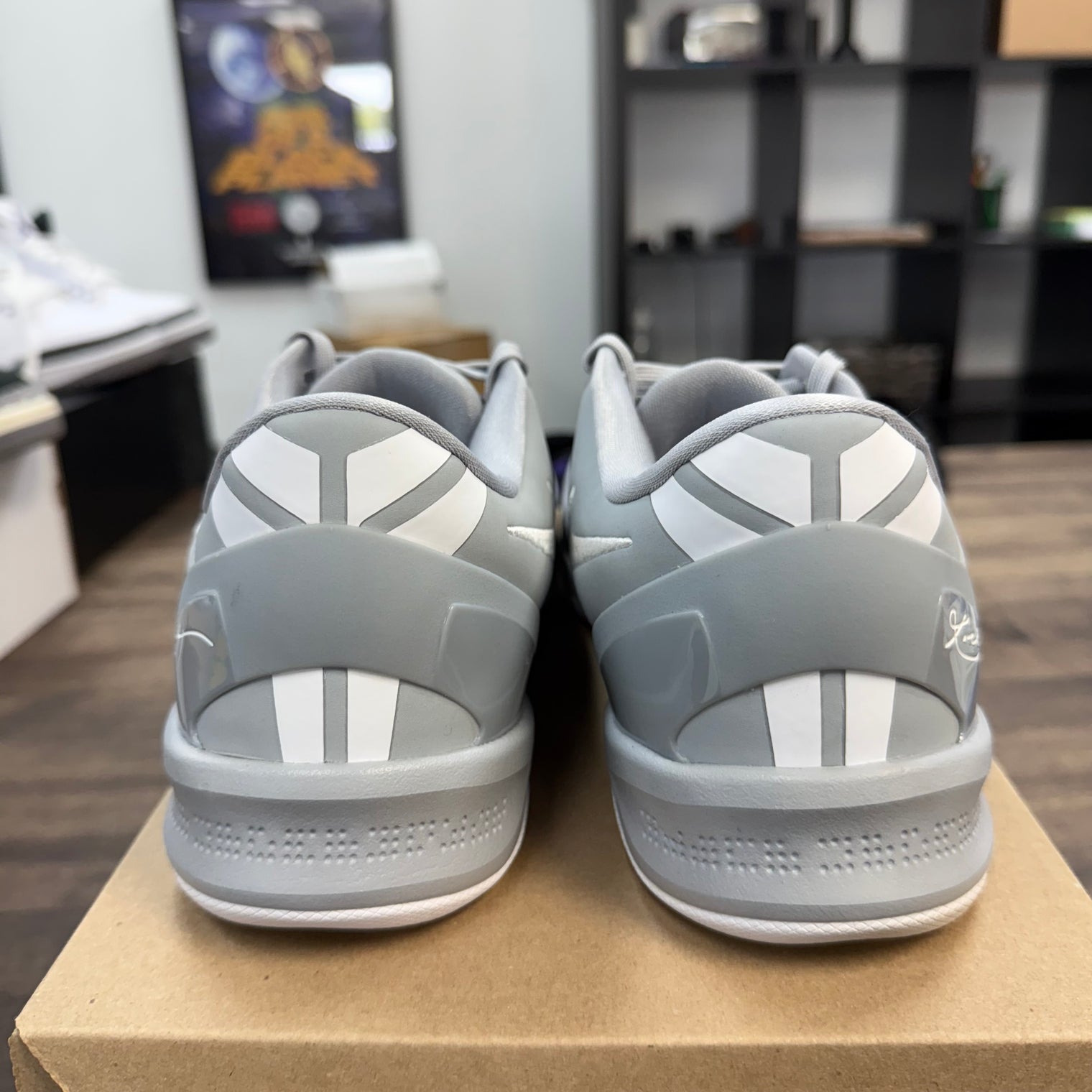 Wolf Grey Kobe 8 Protro (USED, No Box)