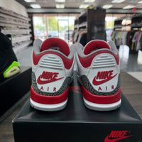Fire Red Jordan 3 (USED)