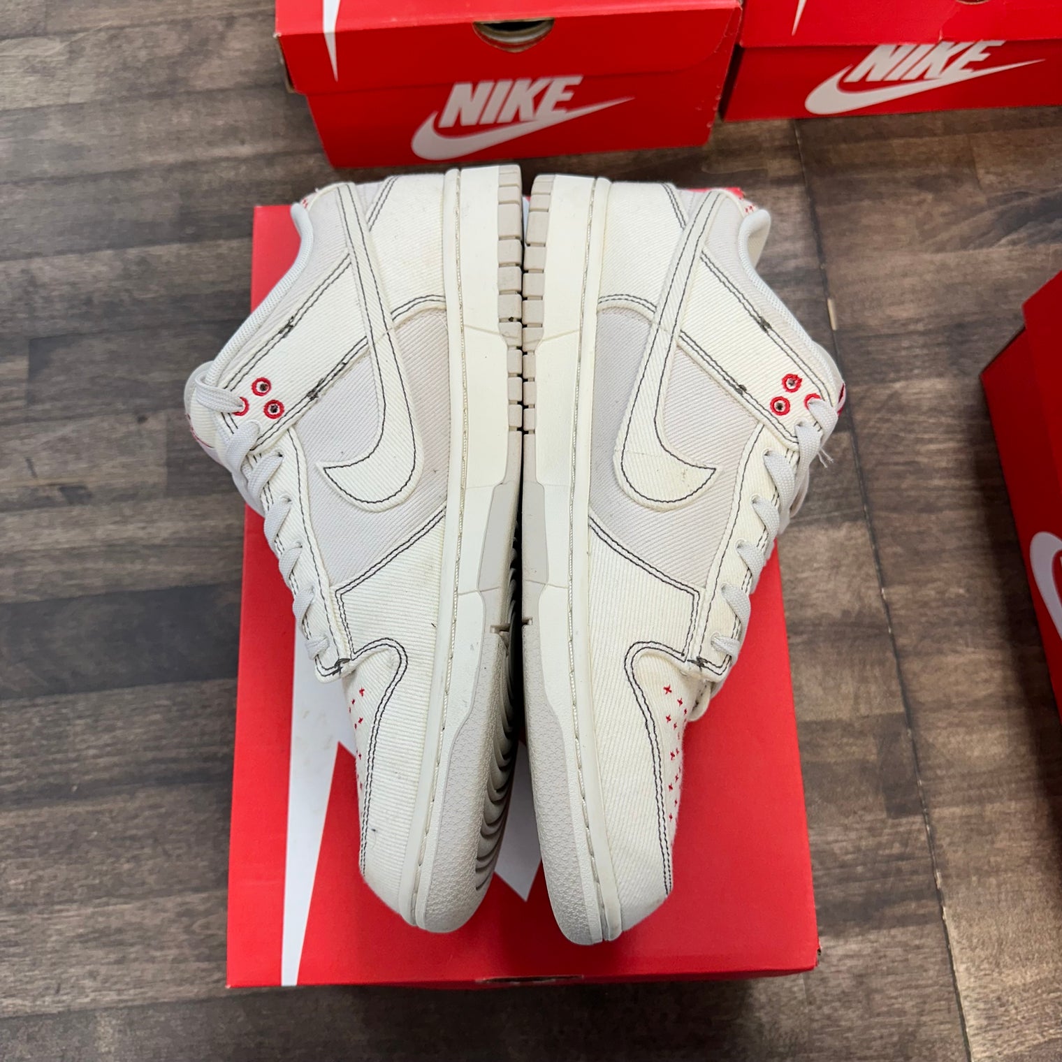 Light Orewood Brown Shashiko Dunk Low (USED)
