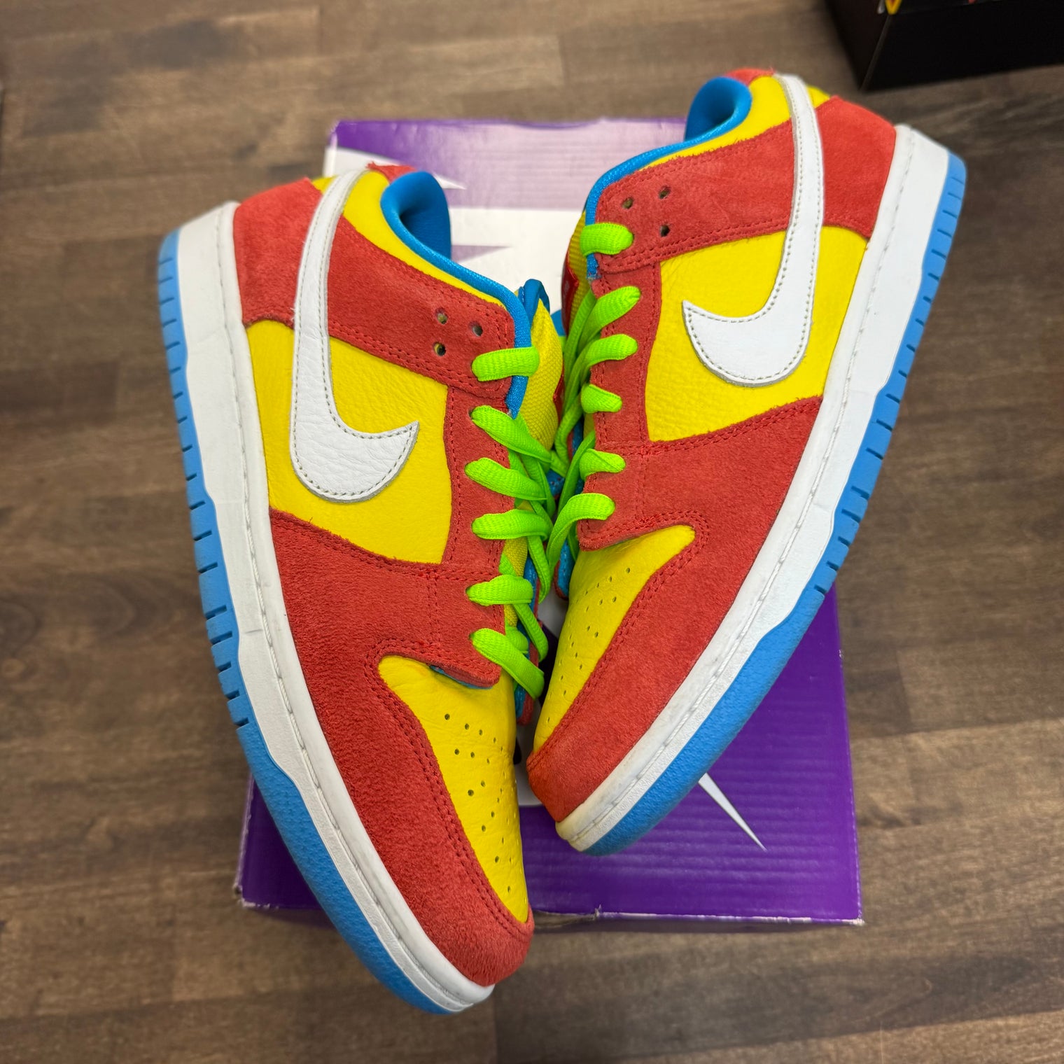 Bart Simpson SB Dunk Low (USED)
