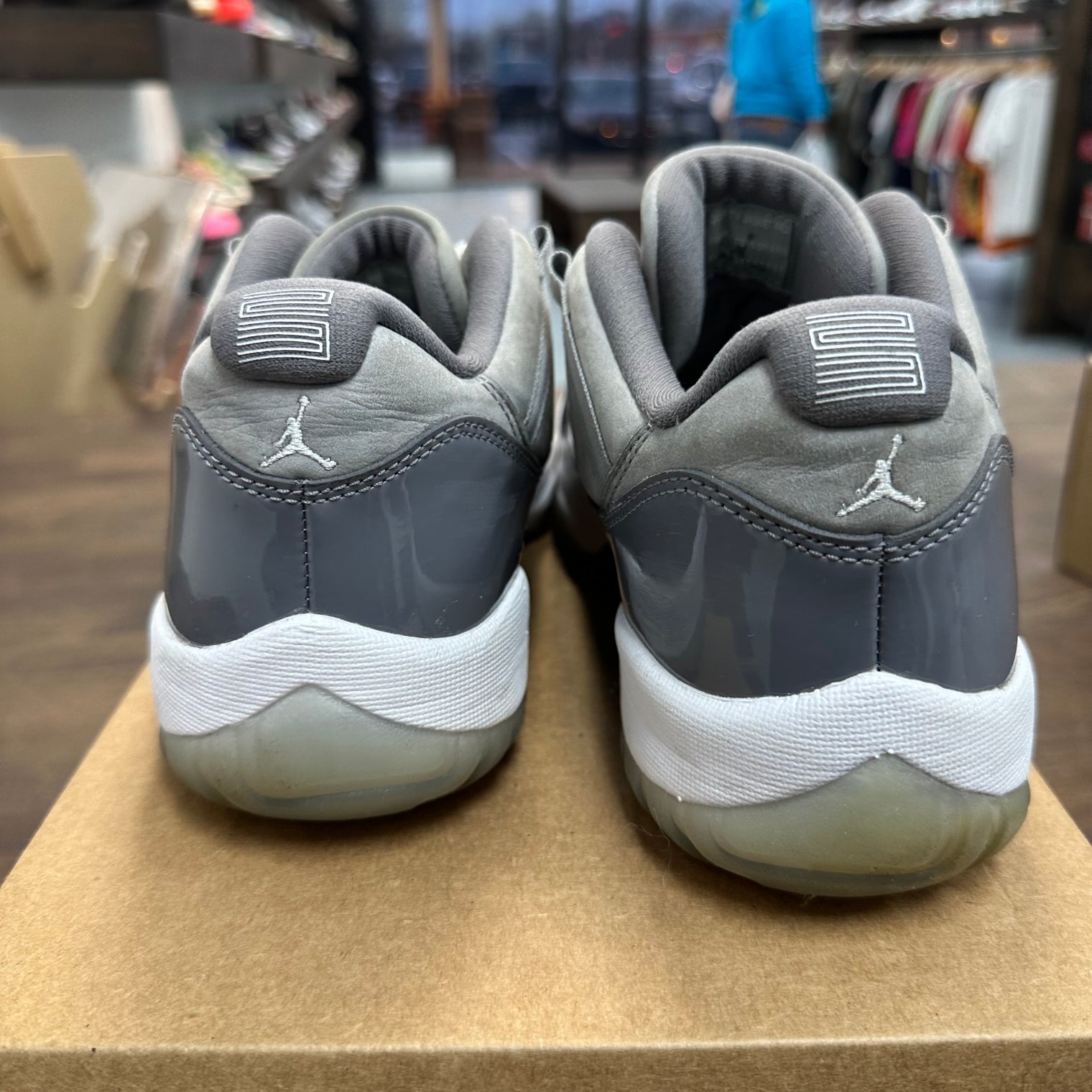 Cool Grey Jordan 11 Low (USED, No Box)