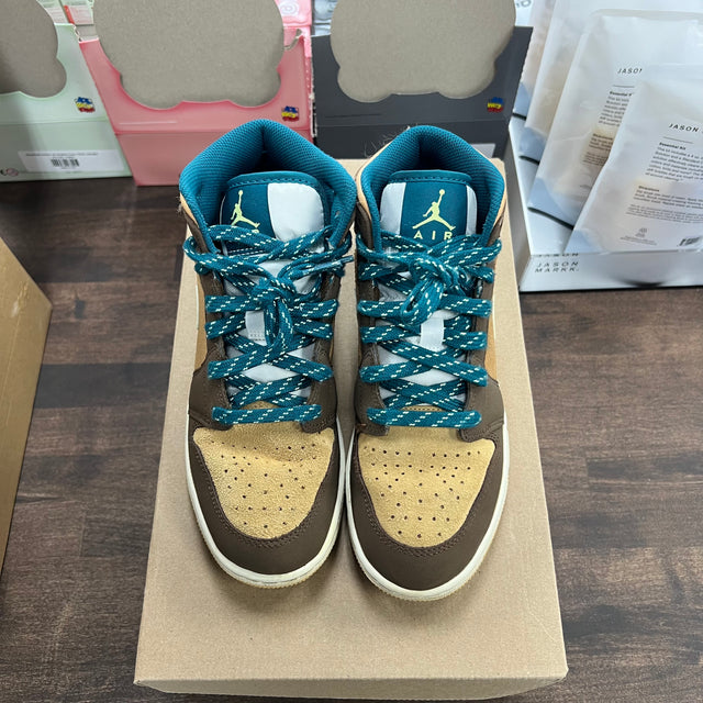 Cocoa Wow Jordan 1 Mid (GS) (USED, No Box)