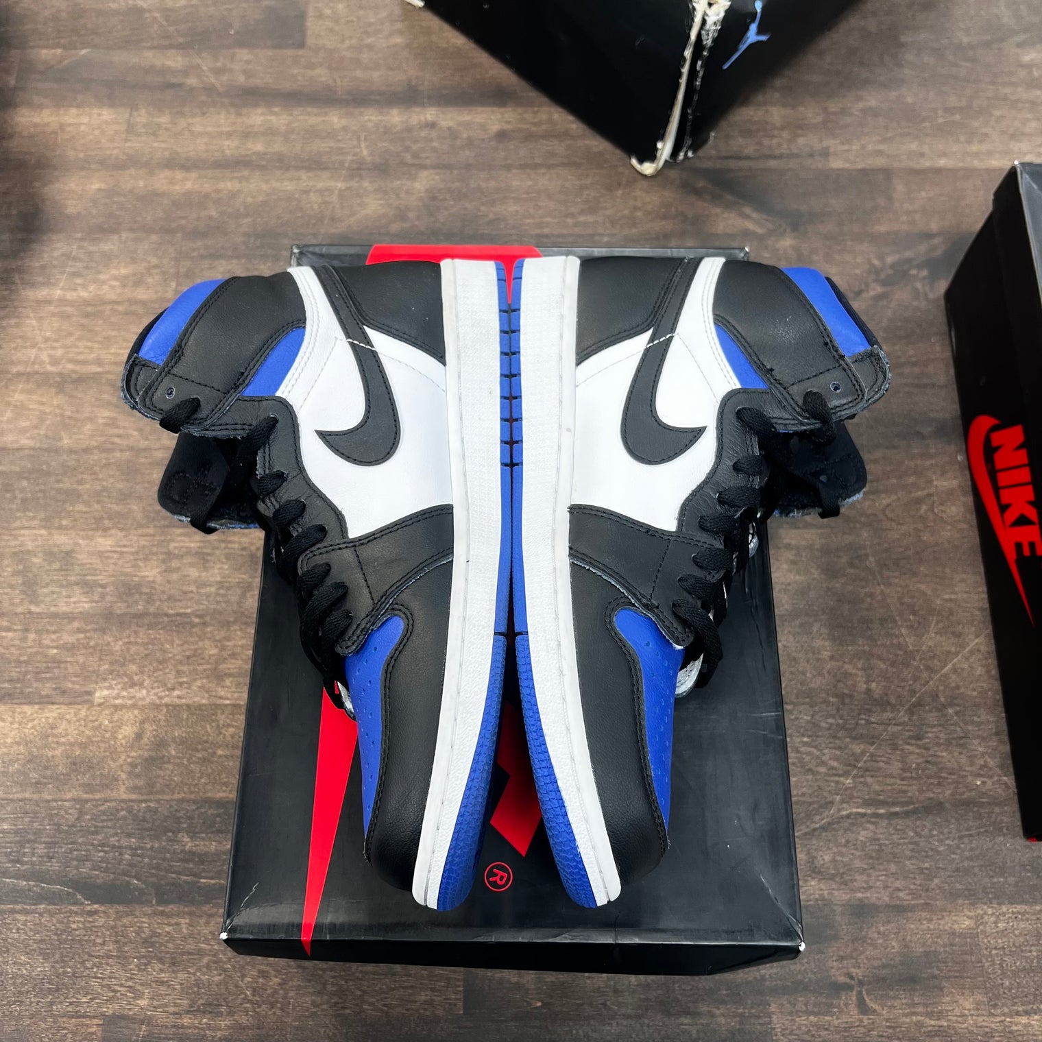 Royal Toe Jordan 1 High (USED)