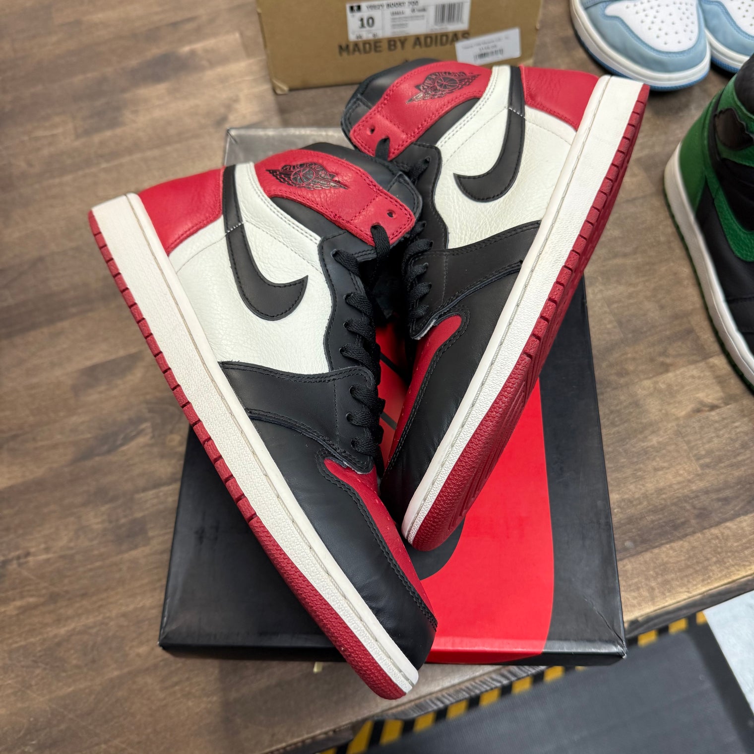 Bred Toe Jordan 1 High Retro (USED)