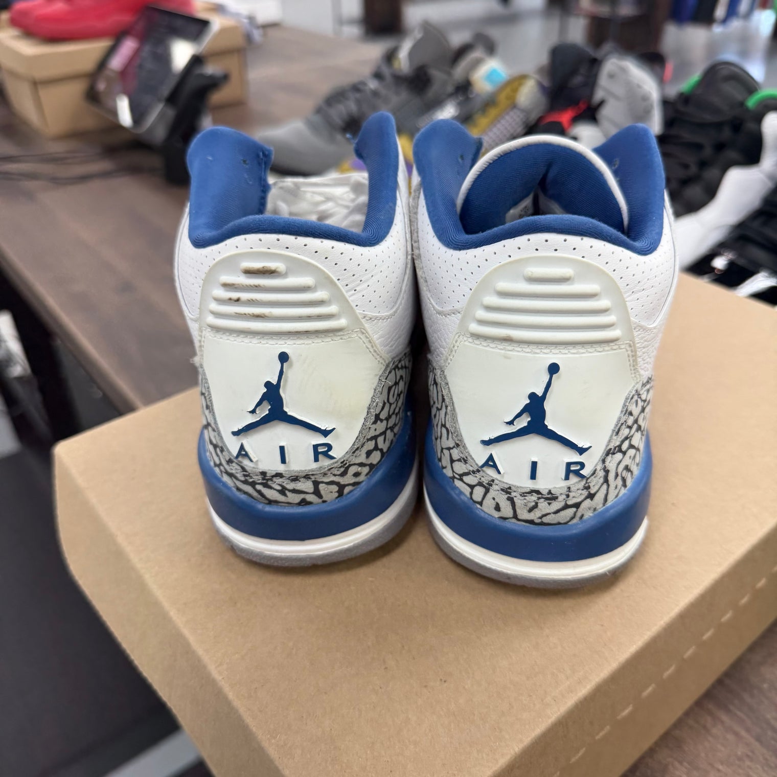 Wizards Jordan 3 (GS) (USED, No Box)