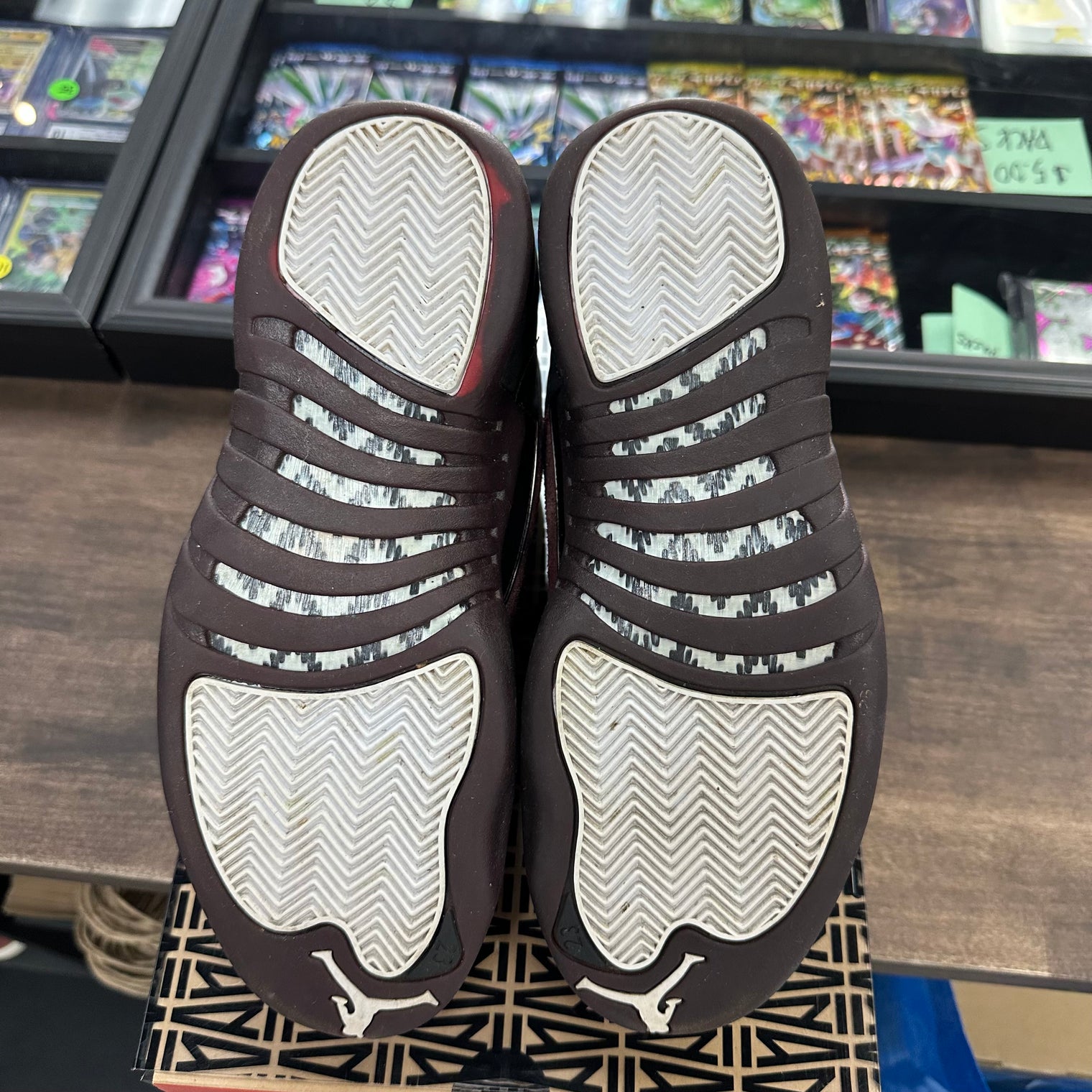 A Ma Maniere Burgundy Black Jordan 12 (W) (USED)