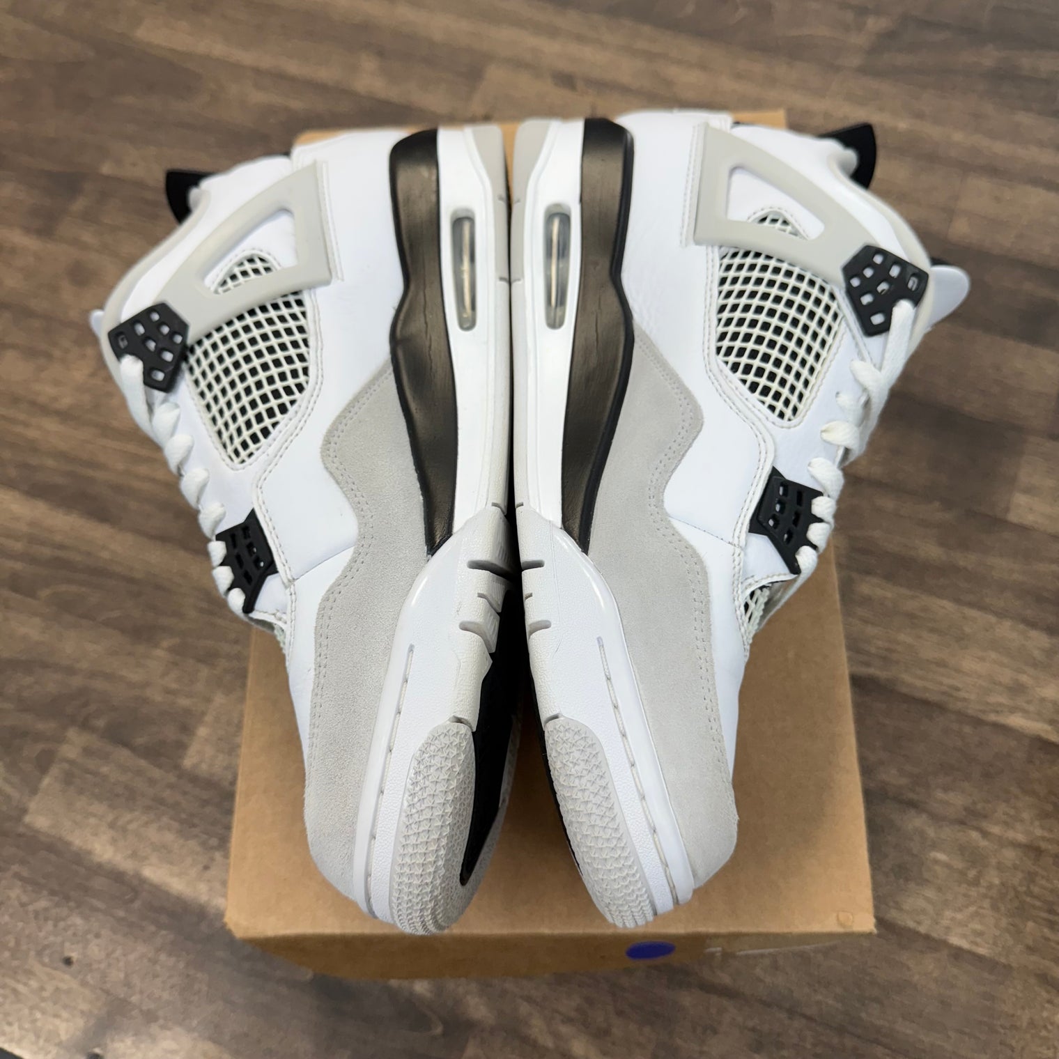 Military Black Jordan 4 Retro (USED, No Box)