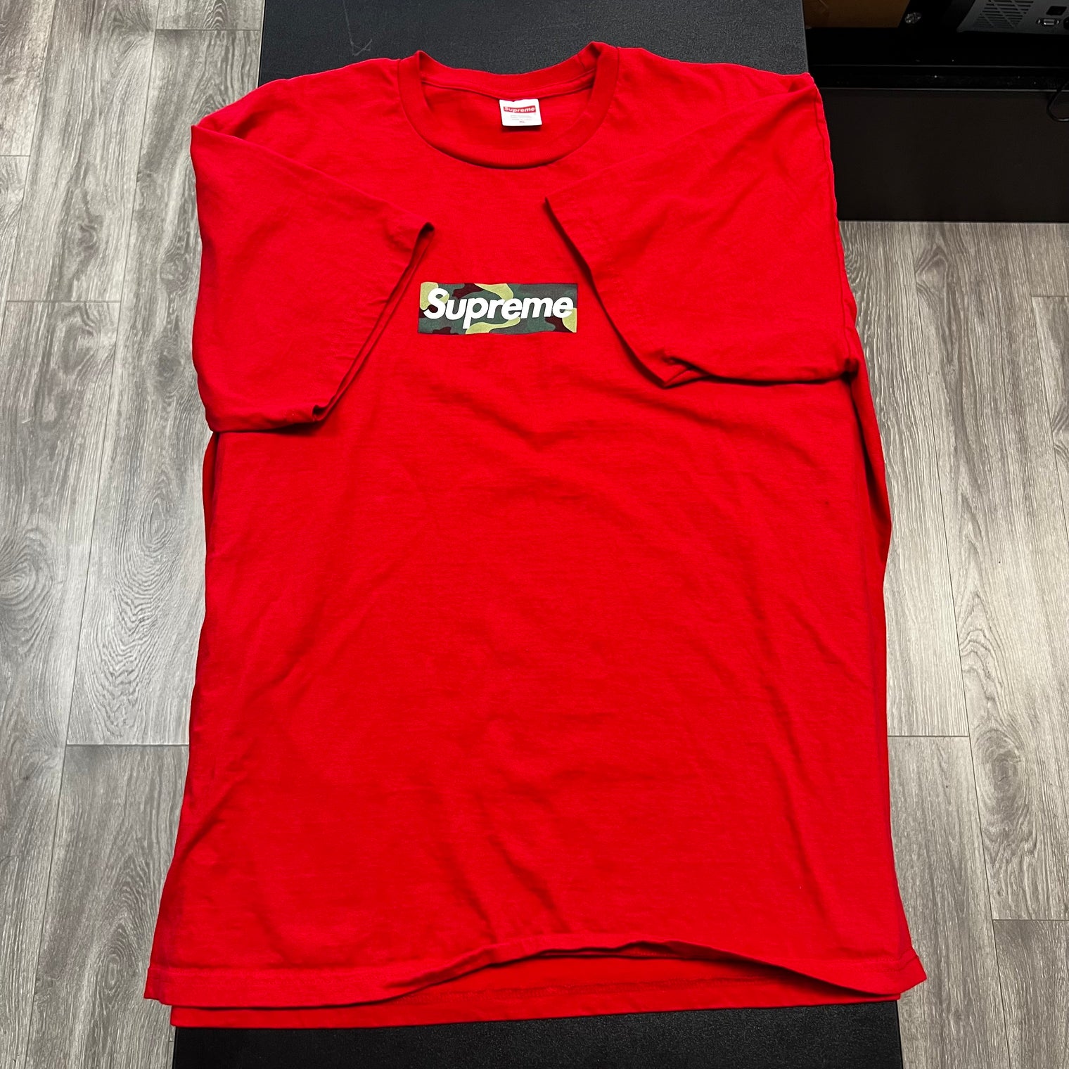 Supreme Camo Box Logo (USED)
