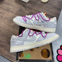 Lot 45 of 50 Off-White Dunk Low (USED)