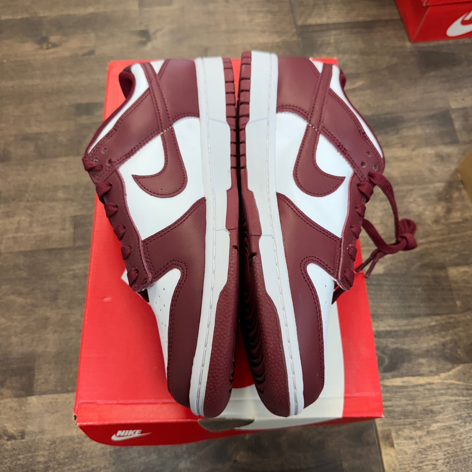 Team Red Nike Dunk Low (Lightly Worn)