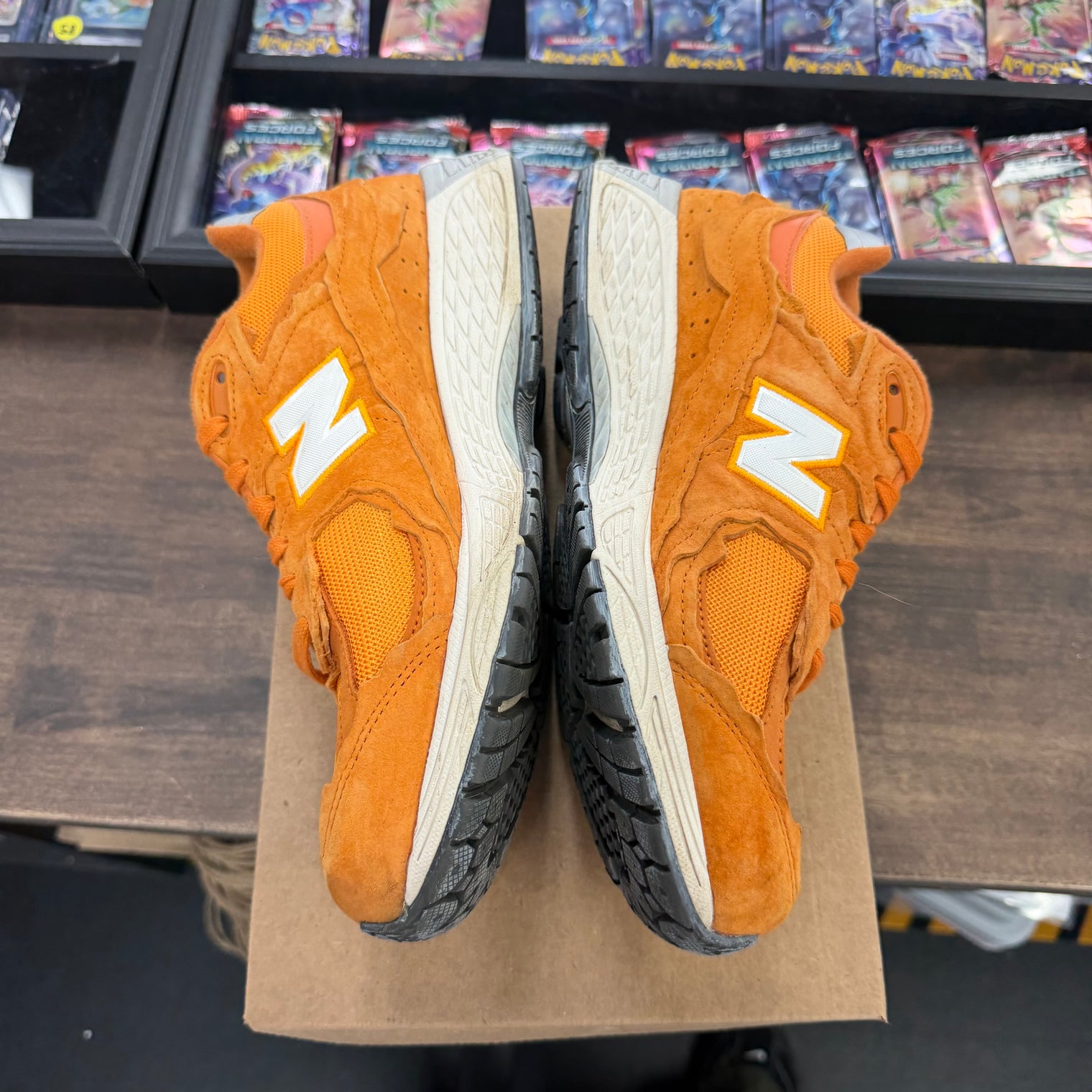 Protection Pack Vintage Orange New Balance 2002R (USED, No Box)