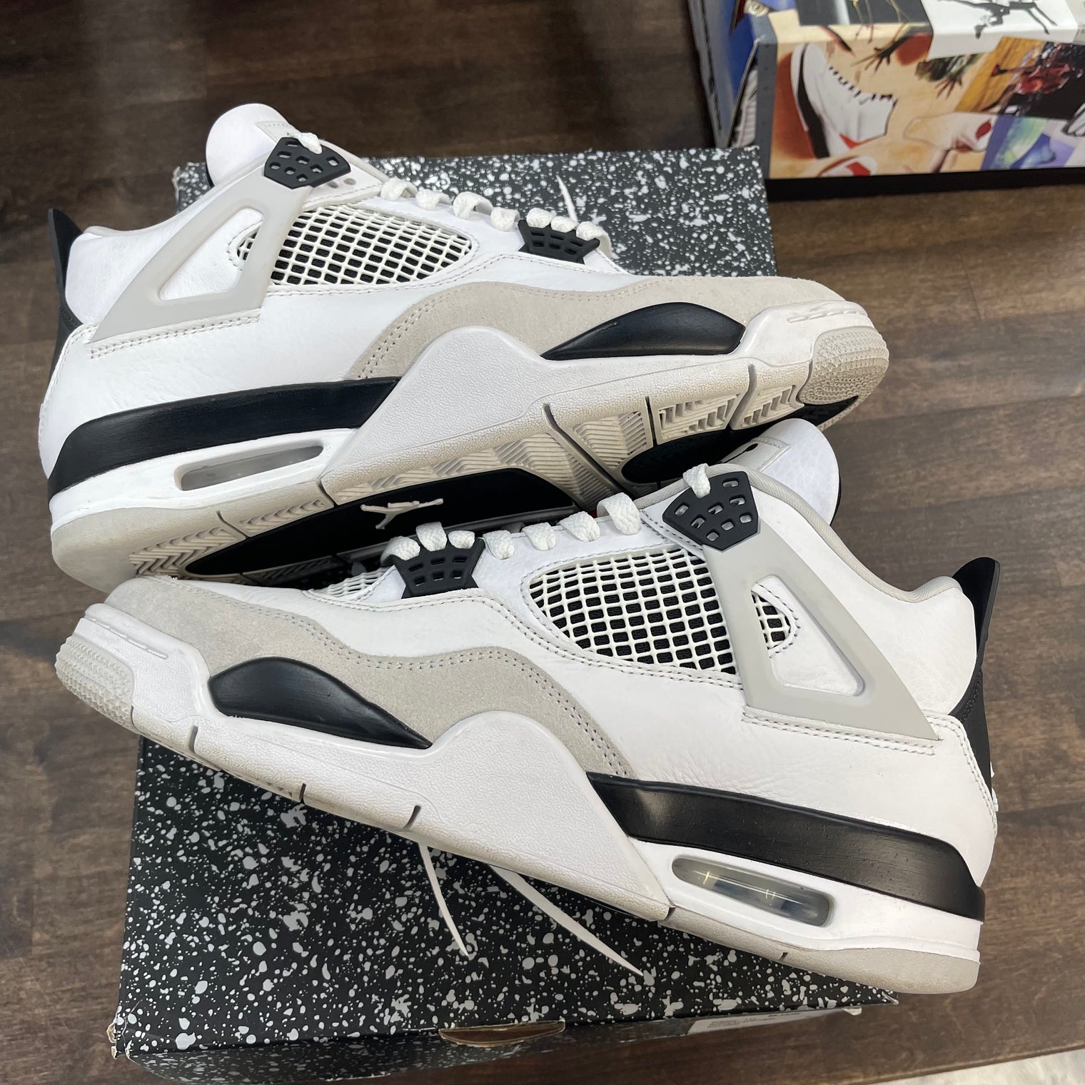 Military Black Jordan 4 (USED)