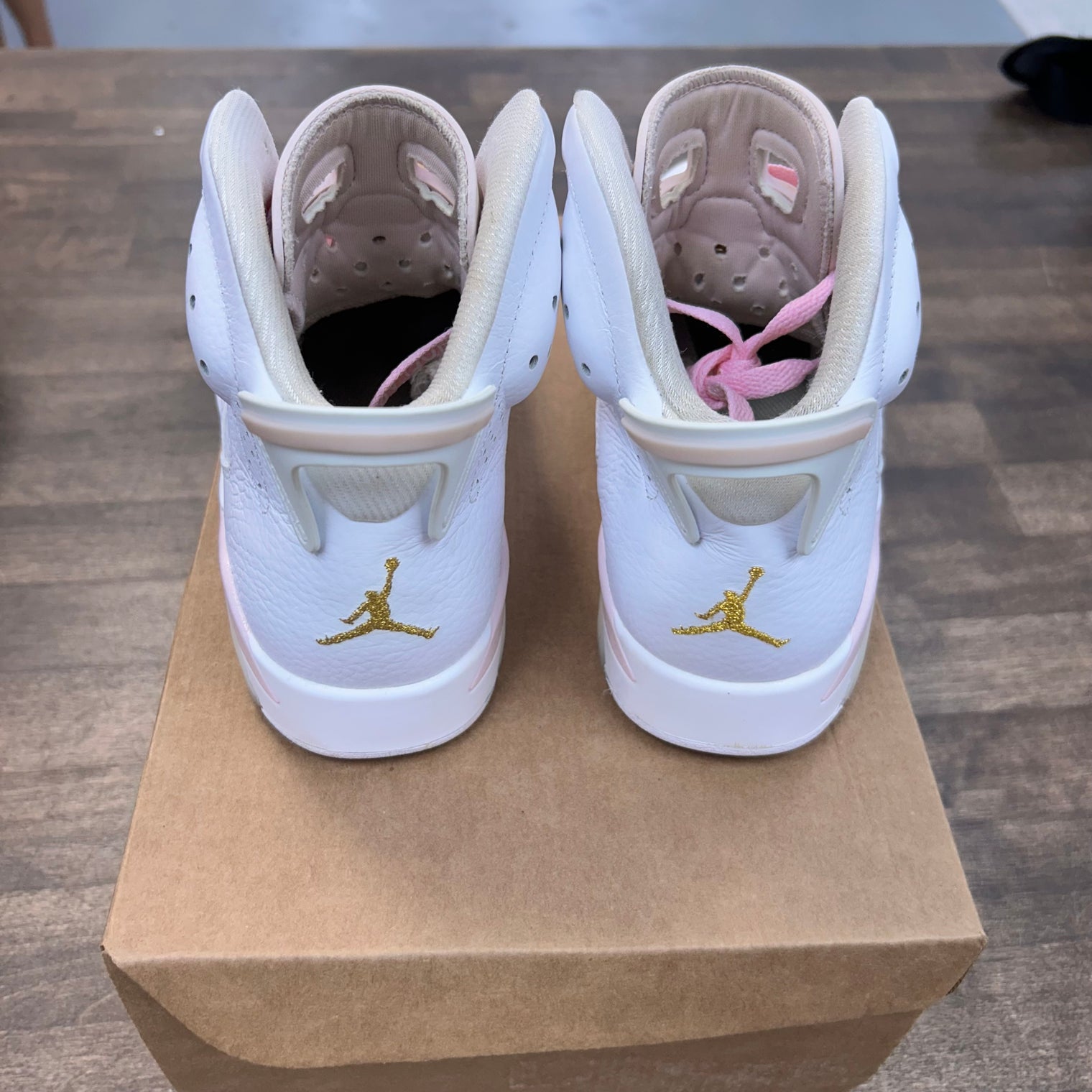 Gold Hoop Jordan 6 (W) (USED, No Box)