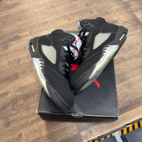 Black Metallic Silver Jordan 5 Retro (2016) (USED, Replacement Box)