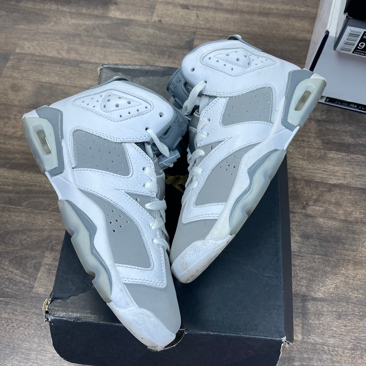 (GS) Cool Grey Jordan 6 (USED)
