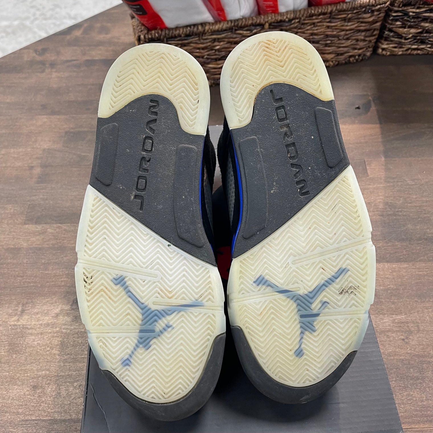 Racer Blue Jordan 5 (USED)