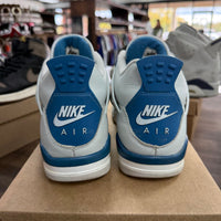 Military Blue Jordan 4 Retro (USED, No Box)