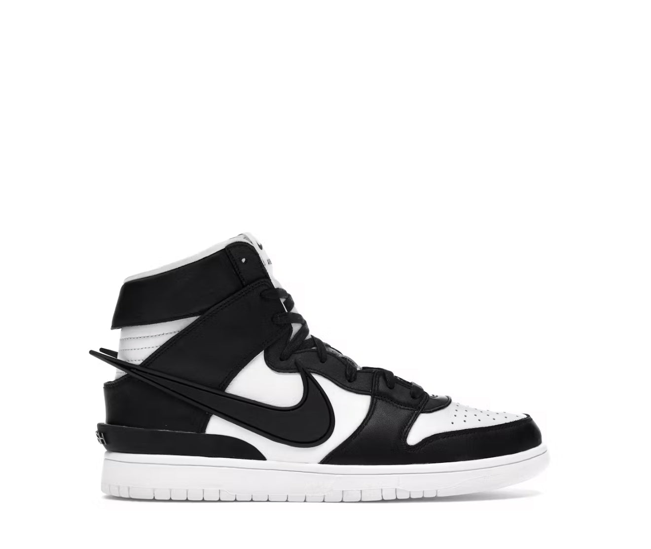 AMBUSH Black White Nike Dunk High