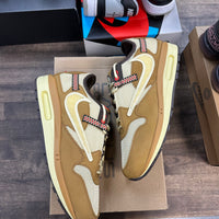 Travis Scott Cactus Jack Wheat Lemon Drop Nike Air Max 1 (USED)