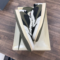Olive Travis Scott Jordan 1 Low OG (W) (USED)