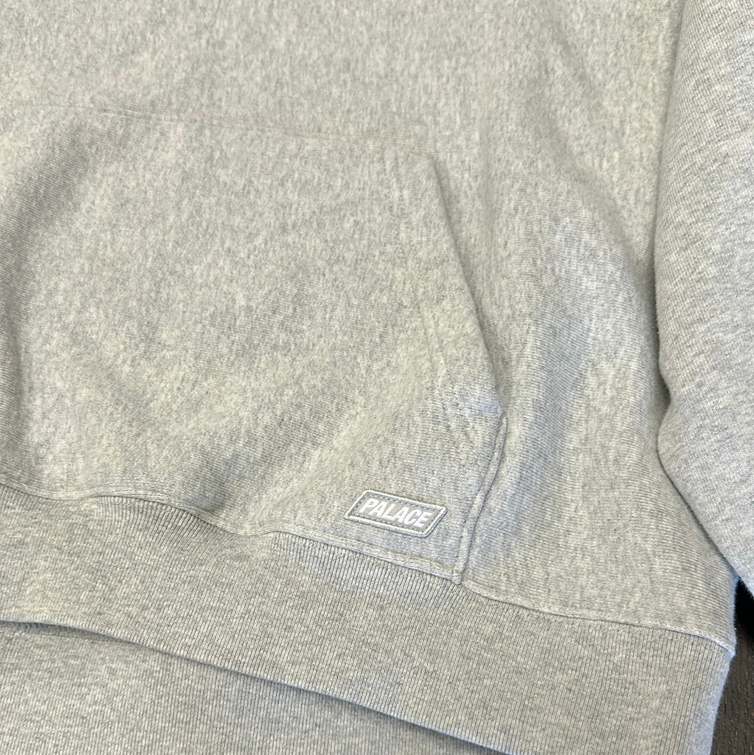 Palace Basic Hoodie Grey (Used)