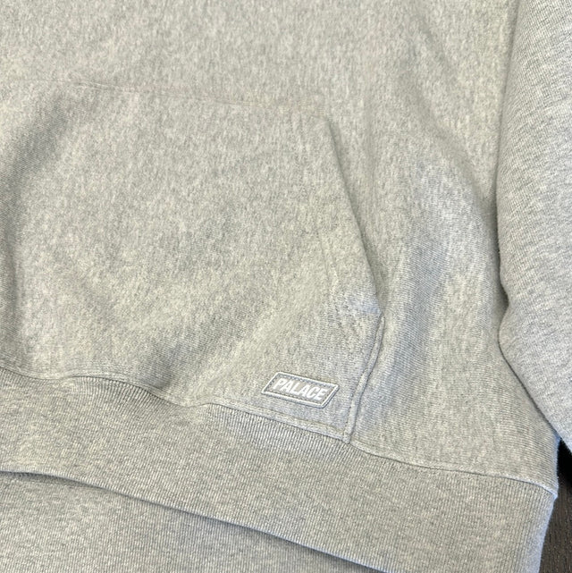 Palace Basic Hoodie Grey (Used)