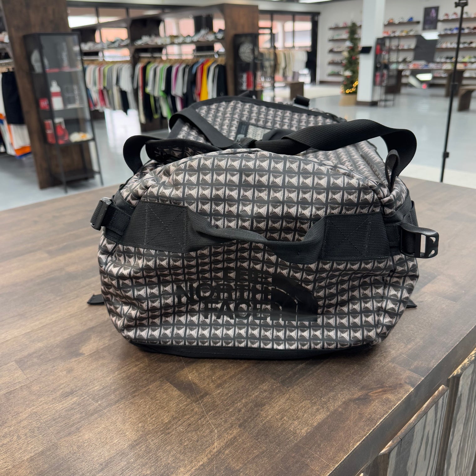 Supreme The North Face Studded Camp Duffle Bag (USED)