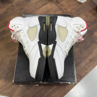 Fire Red Silver Tongue Jordan 5 Retro (USED)