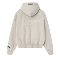 Fear of God Classic Full Zip Hoodie Heather Stone