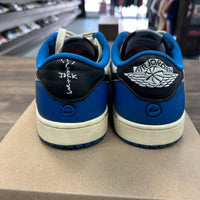 Travis Scott Fragment Jordan 1 Low OG (USED, No Box)