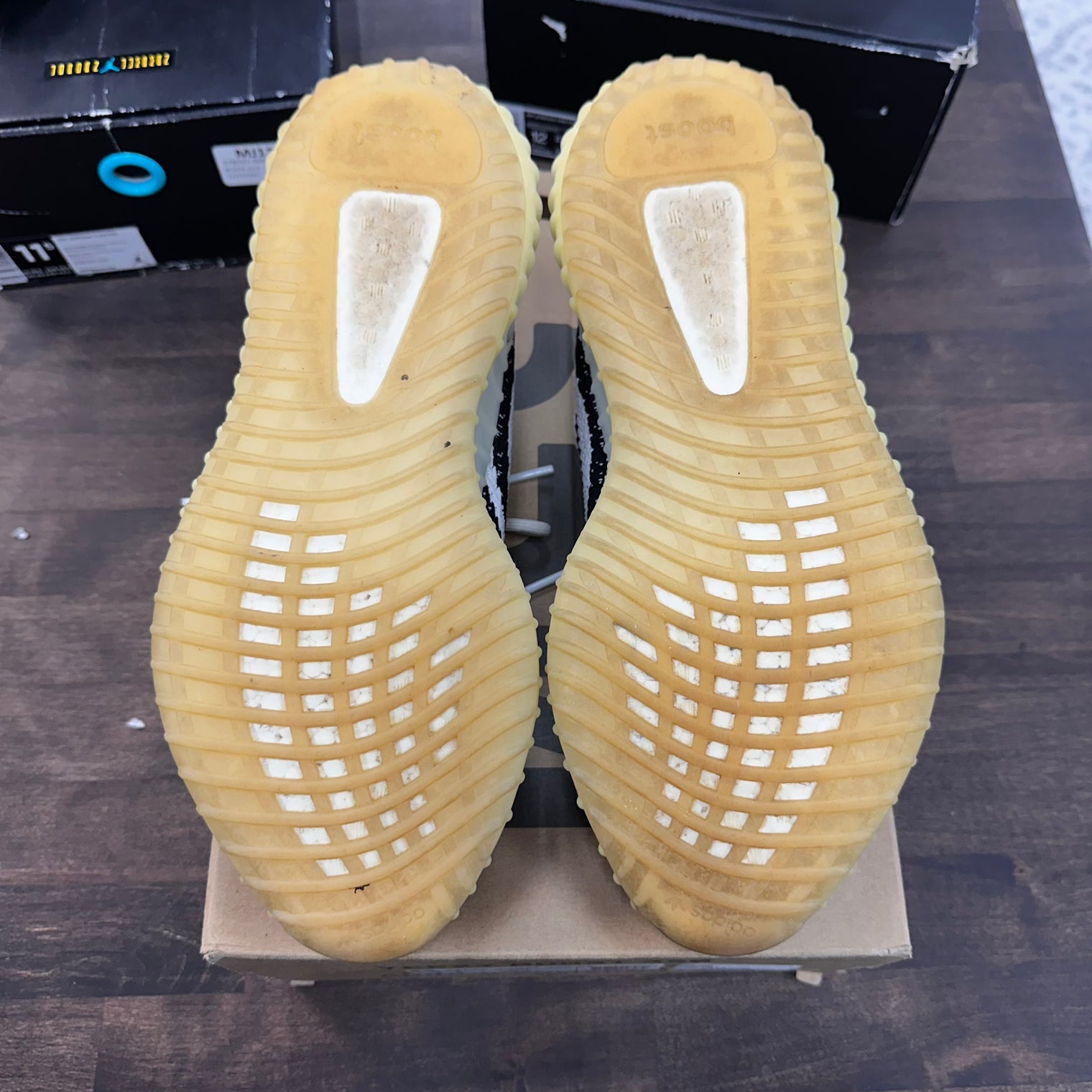 Zebra Yeezy 350 (USED)