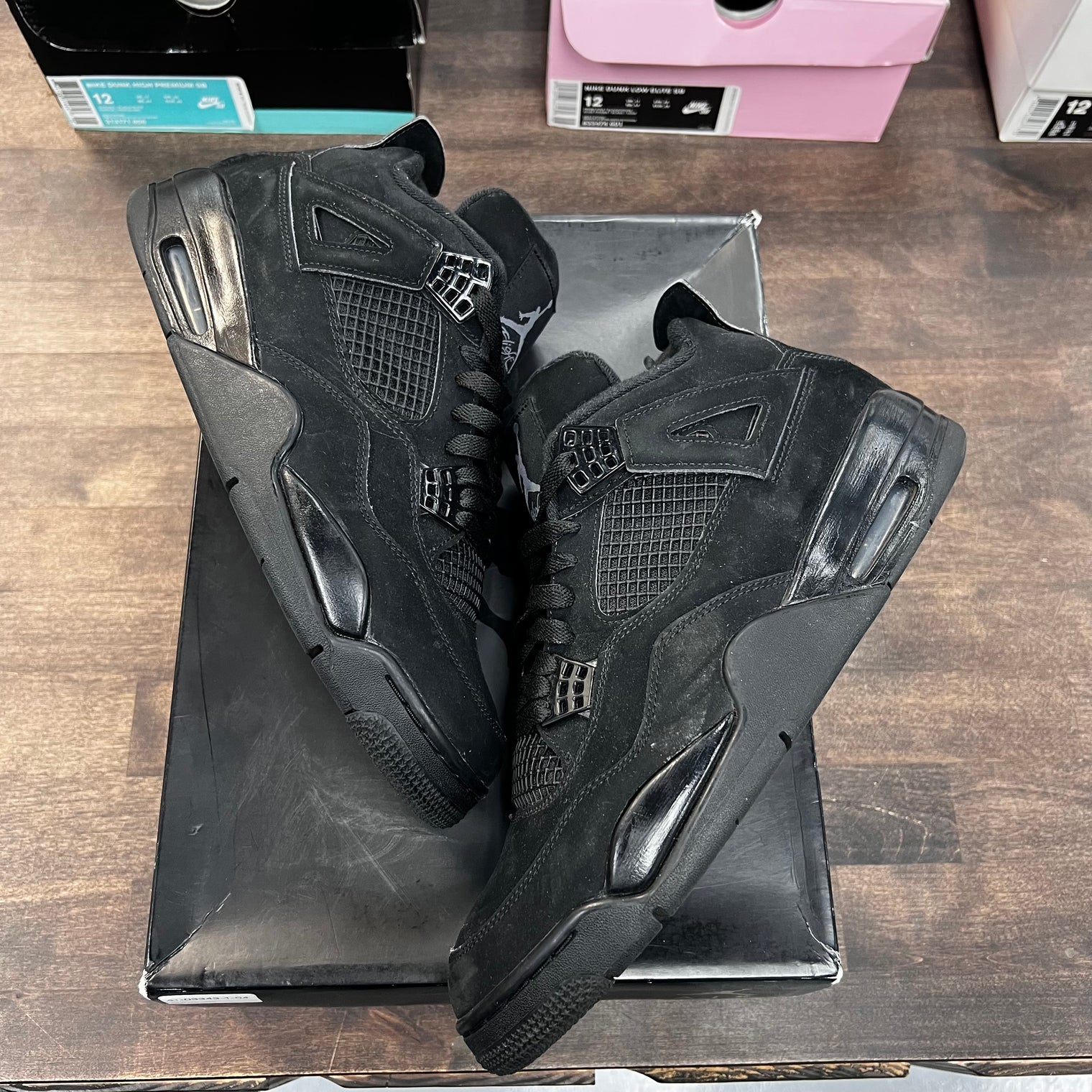 Black Cat Jordan 4 2020 (USED)