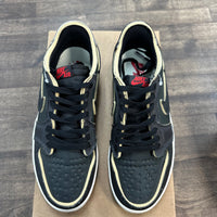 Black Smoke Grey Jordan 1 Low OG EX (USED, No Box)